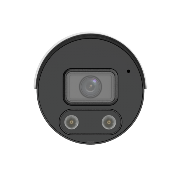IPC2124SR-ADF28KMC-DL-H-BK Uniview Dual Light IP Bullet Camera Black with Mic and Speaker, NDAA - Image 2